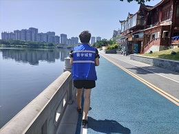 加強河堤巡查   筑牢汛期安全防線(xiàn)